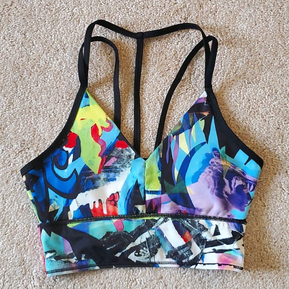 Reebok dance long sports bra